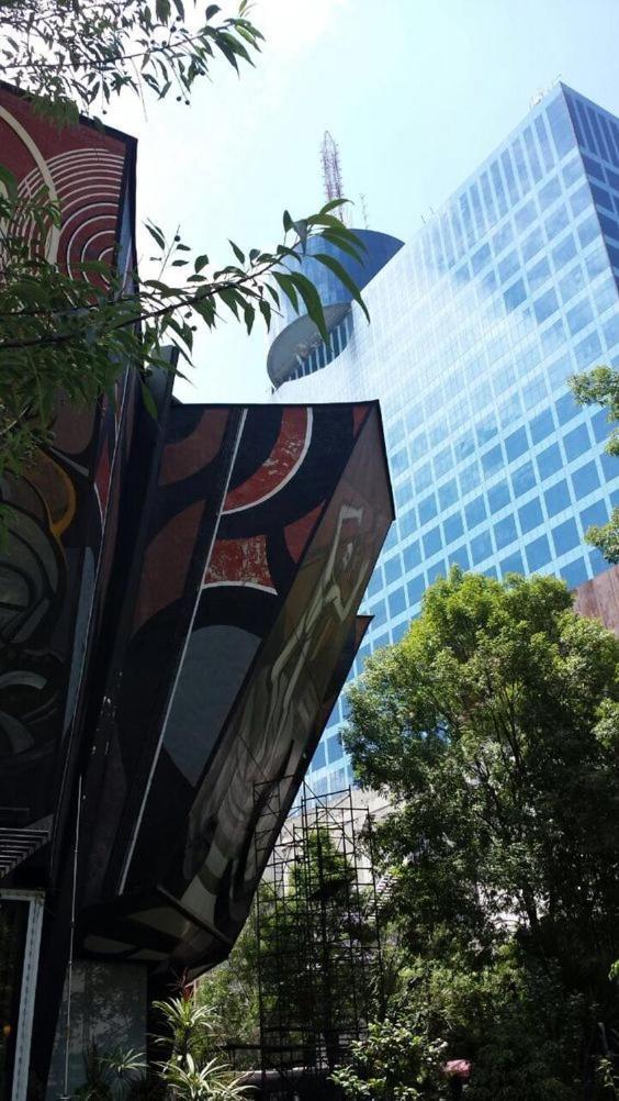 Modern Studio, Rooftop Charm, Cdmx Center2 Mexico by Eksteriør bilde