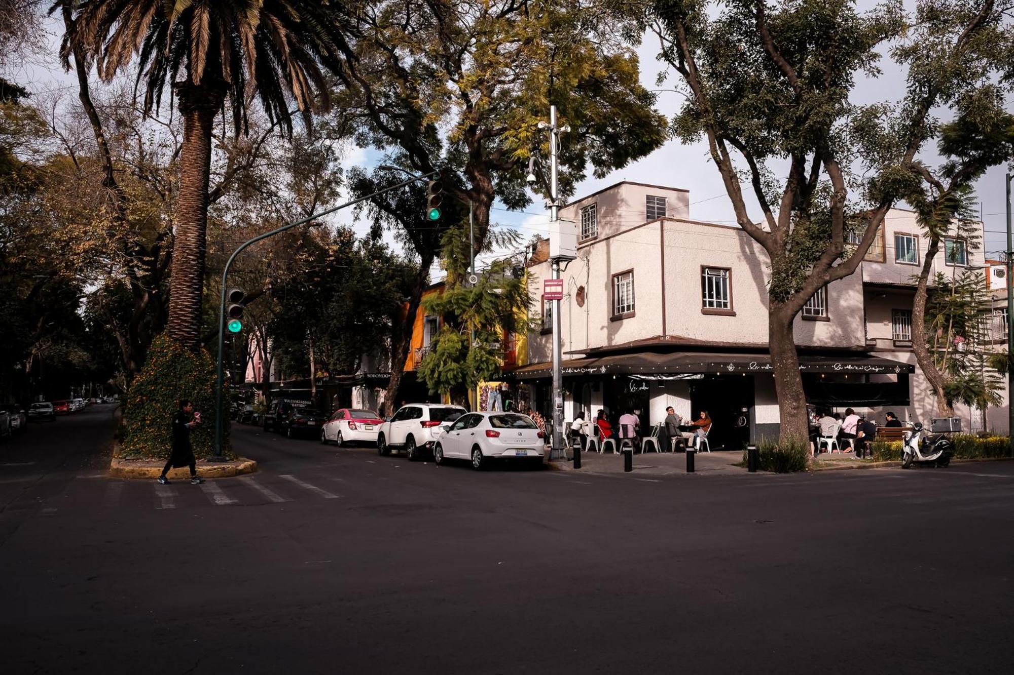 Modern Studio, Rooftop Charm, Cdmx Center2 Mexico by Eksteriør bilde