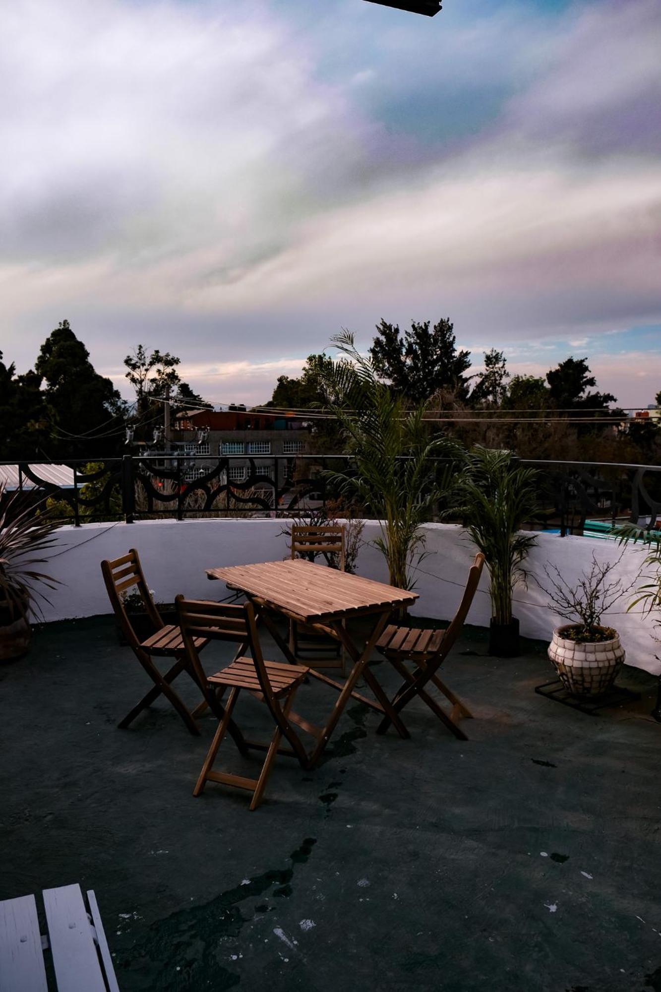 Modern Studio, Rooftop Charm, Cdmx Center2 Mexico by Eksteriør bilde